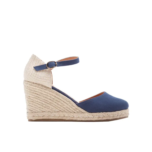 Bata Espadrilles Femme Compensees 8 cm Confortables