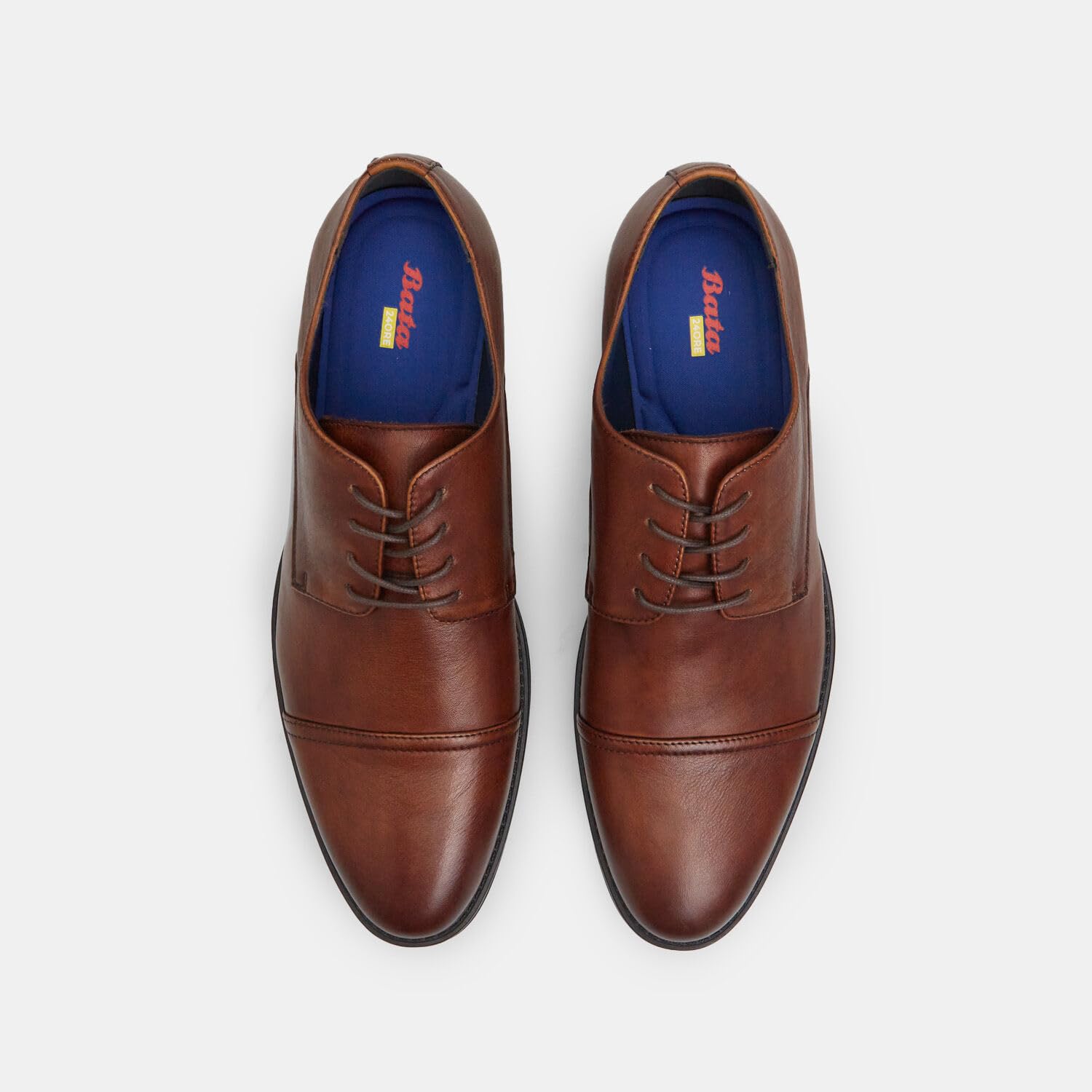 Bata 24H Derbies homme cuir bronzer 40 EU