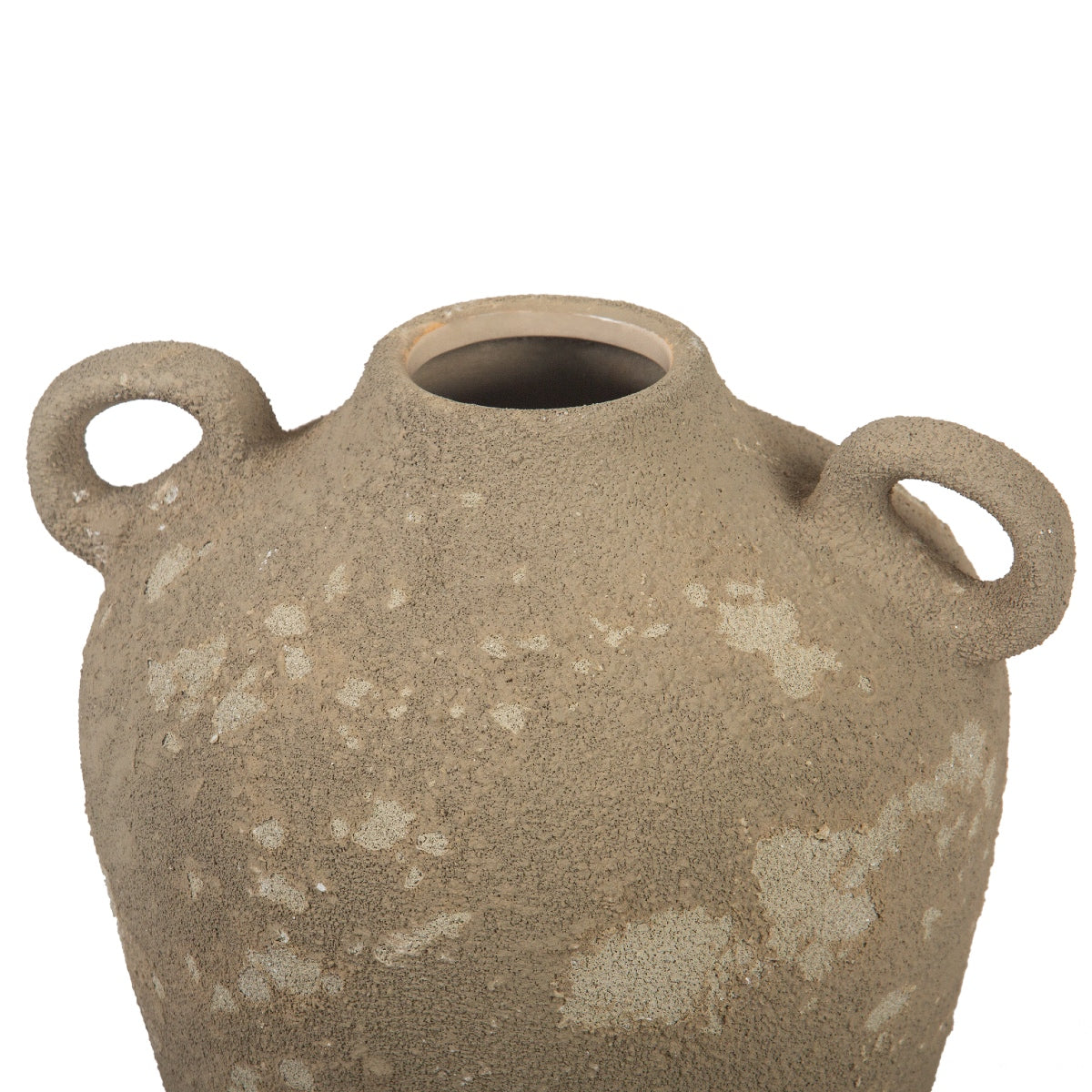 Andrea House Atacama vase céramique marron 17 cm