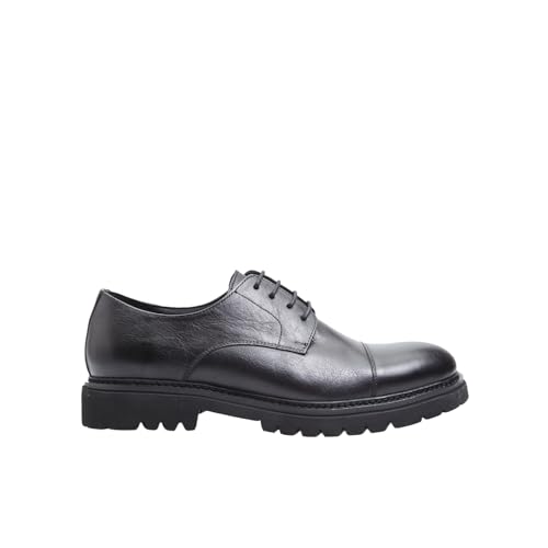 Bata Derby cuir homme chaussure lacets ville