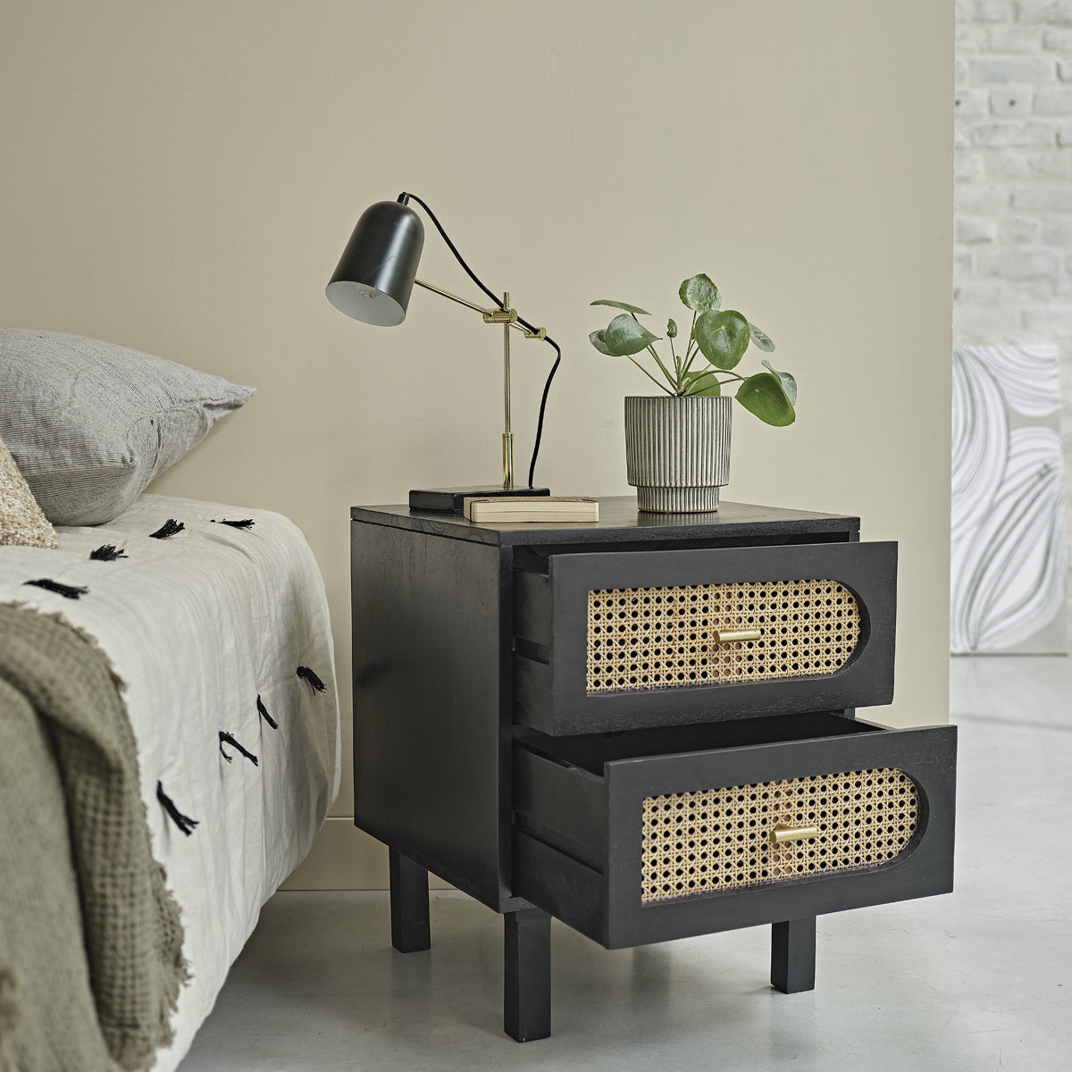 Berah Getah Chambre ZULMA chevet manguier 45 cm