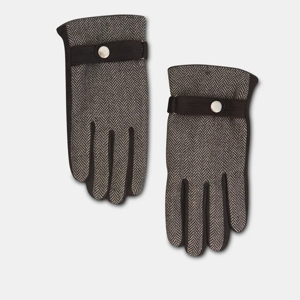 Bata Gants Homme Hiver avec Bracelet, Gants Chauds