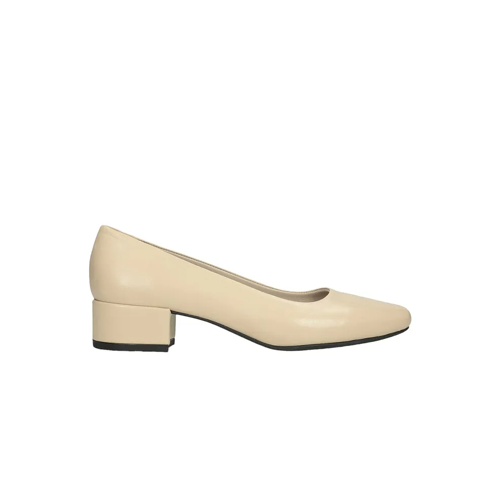 Bata Escarpins cuir femme talon 3,5 cm bureau