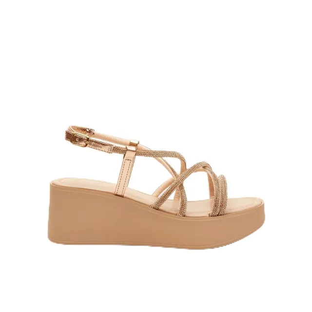 Bata Sandales femme compensée 6 cm chic