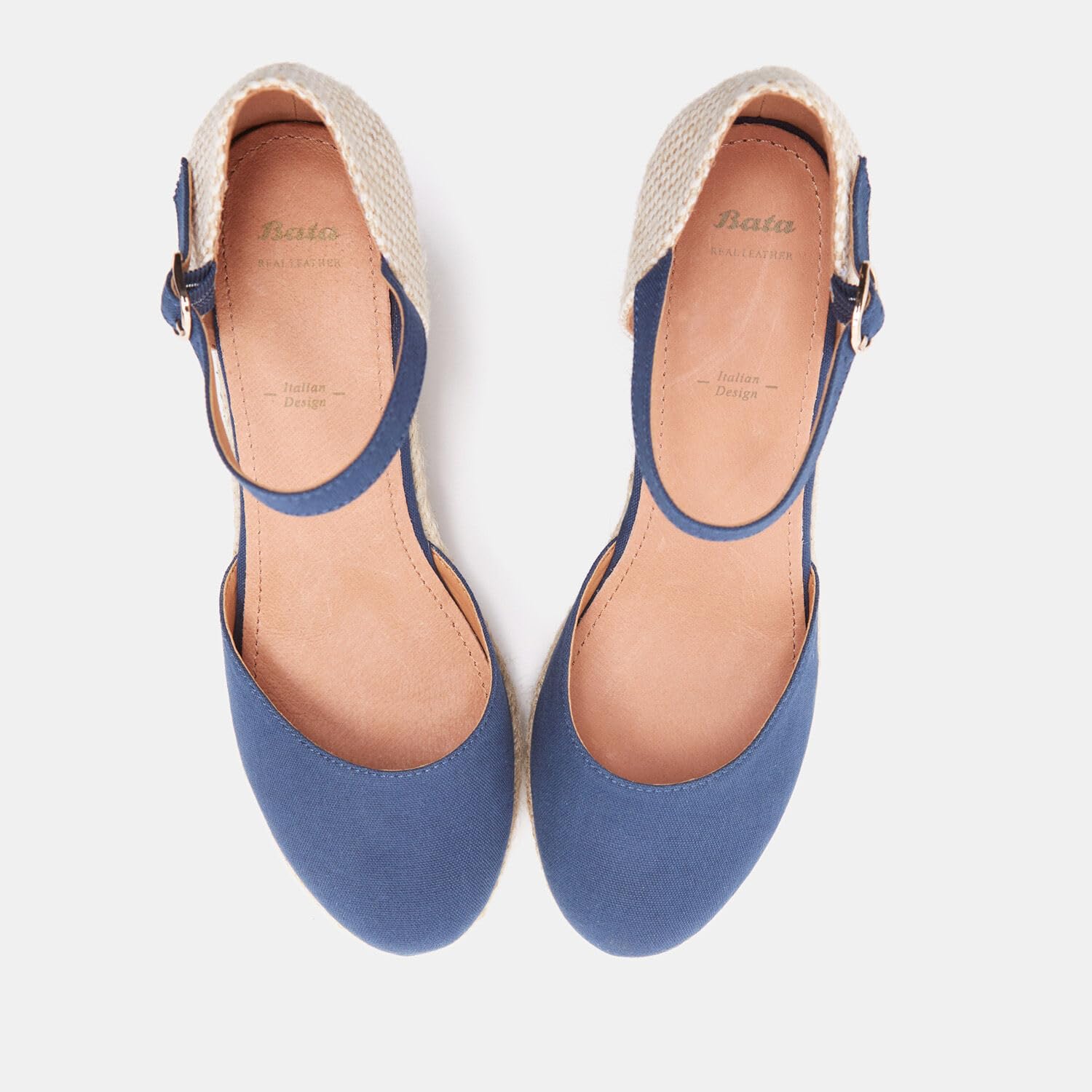 Bata Espadrilles Femme Compensees 8 cm Confortables