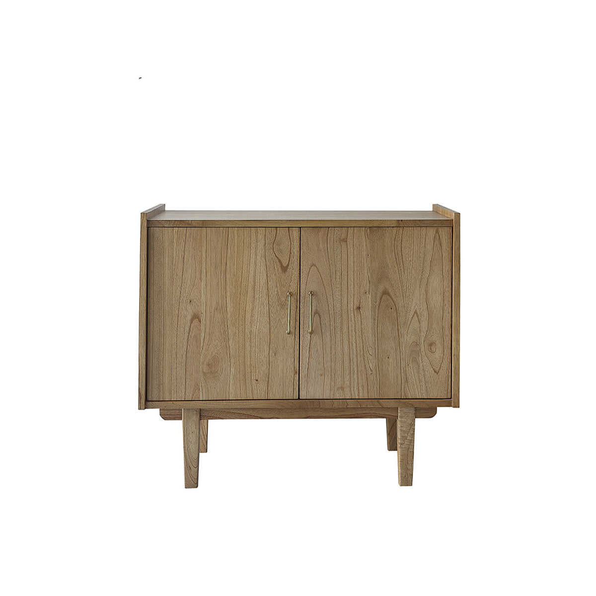 Berah Getah Fifties meuble sous vasque mindi 90 cm 2 portes