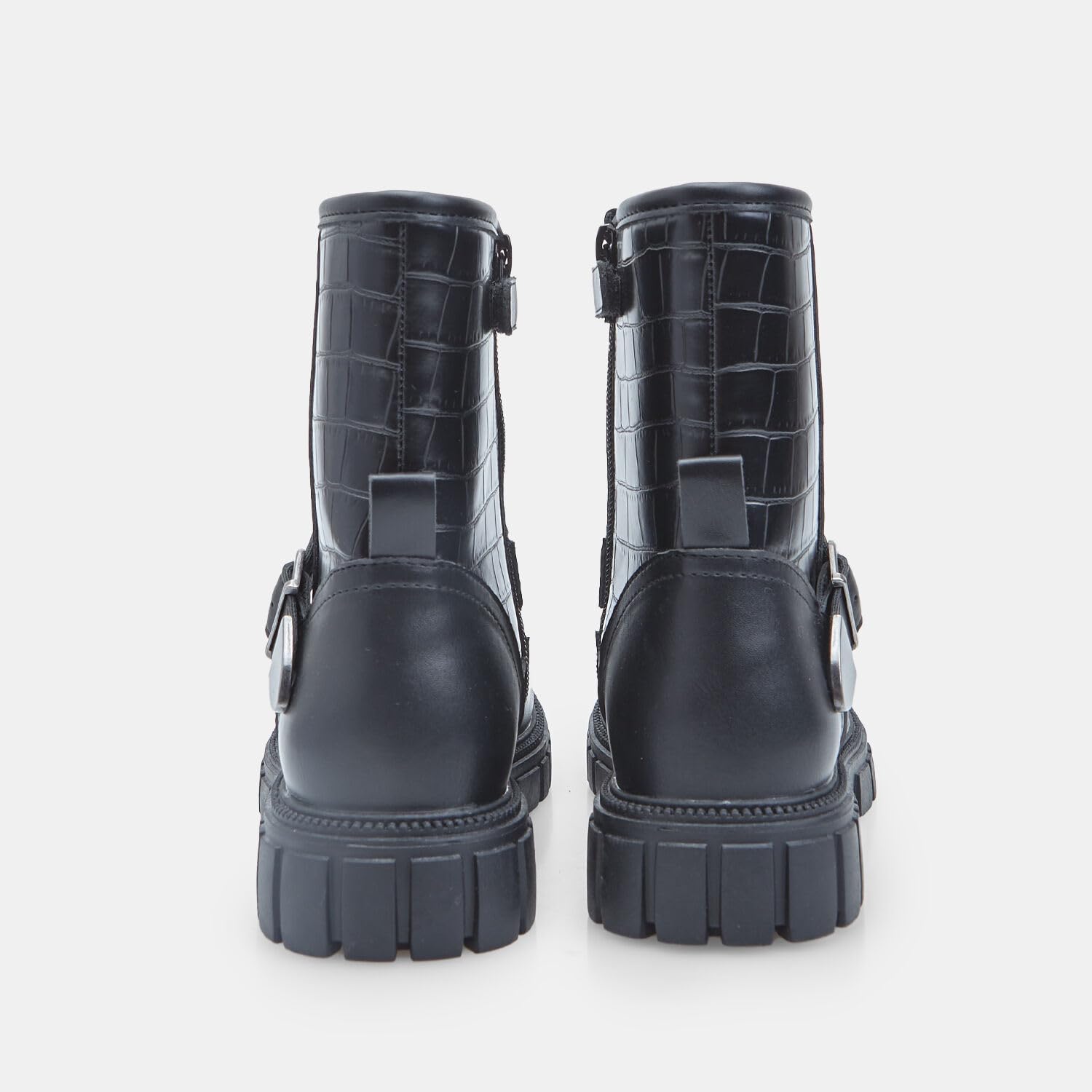 Bata Bottine fille 33 EU boucle imprimé crocodile