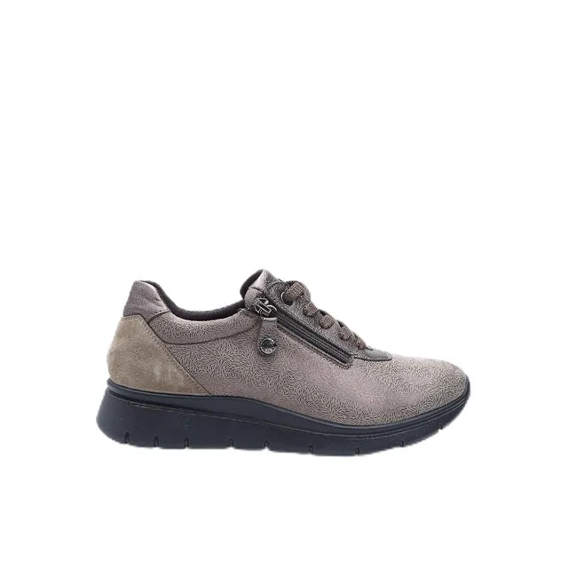 Bata Chaussures à lacets zippée femme confortable