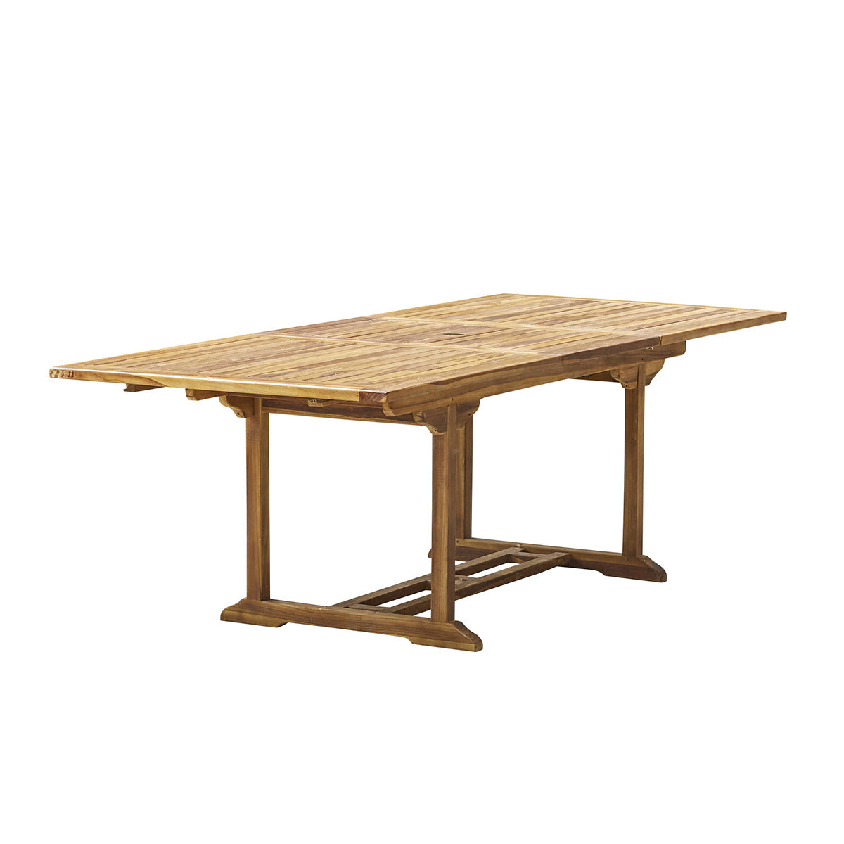 Berah Getah Bali table jardin teck huilé extensible 8/10 pers.