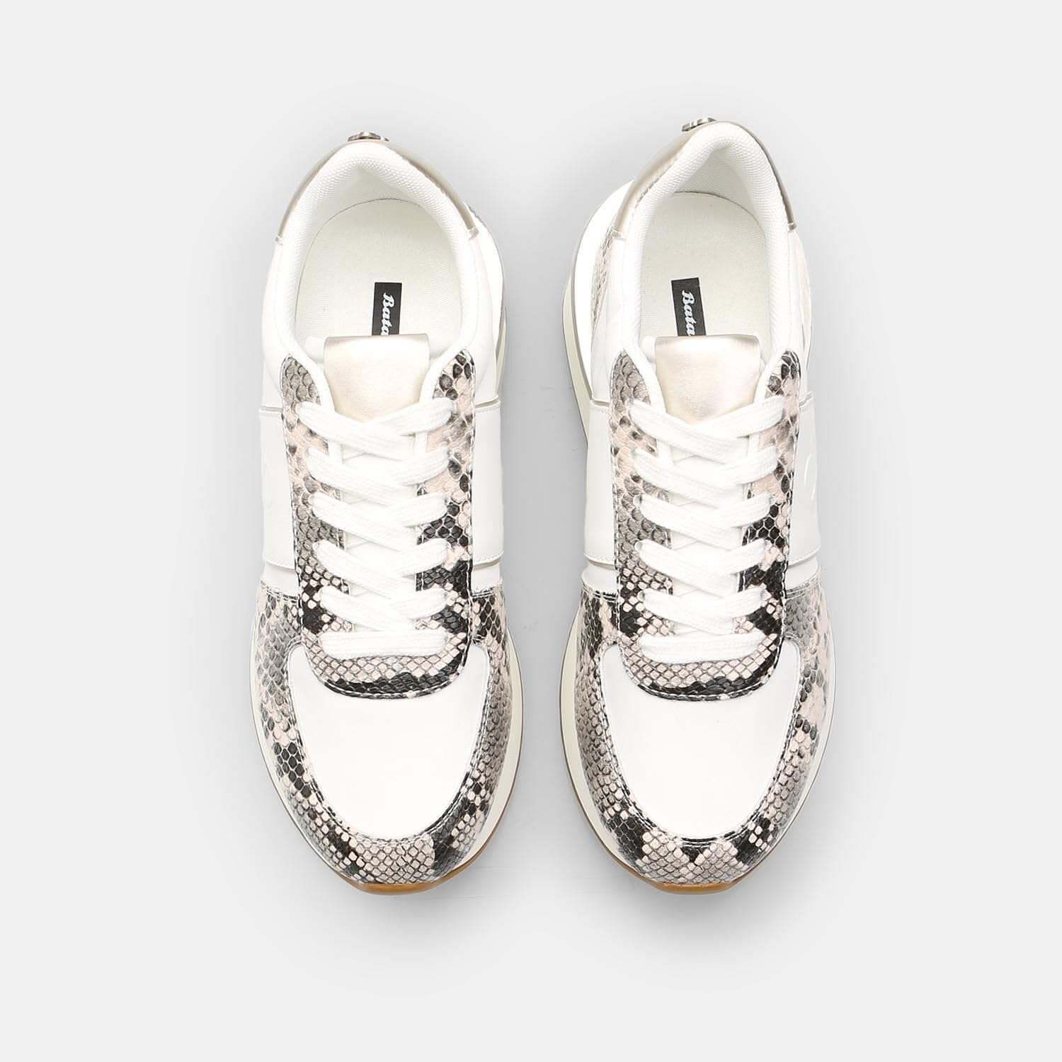 Bata Red Label Sneakers Femme Plateforme Blanche Confort
