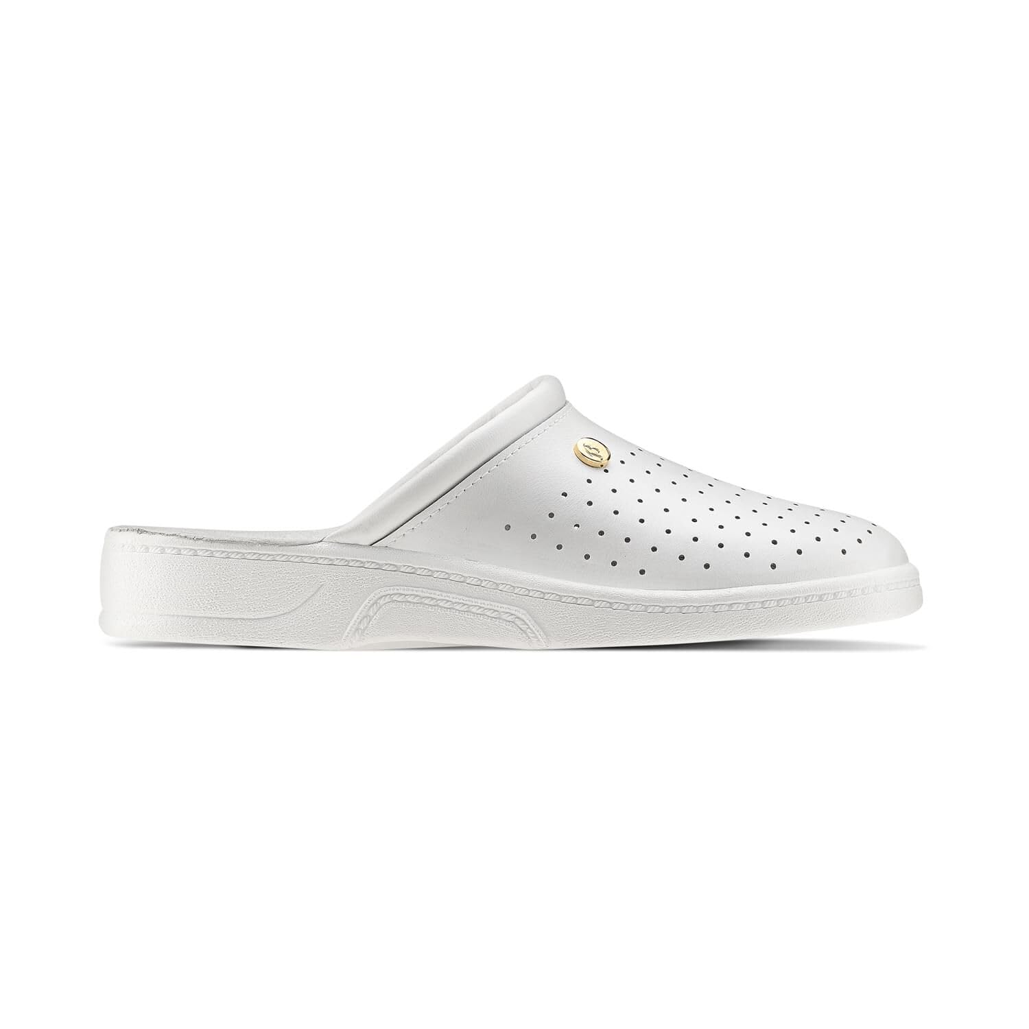 Bata Slip On chaussons cuir homme confort maison