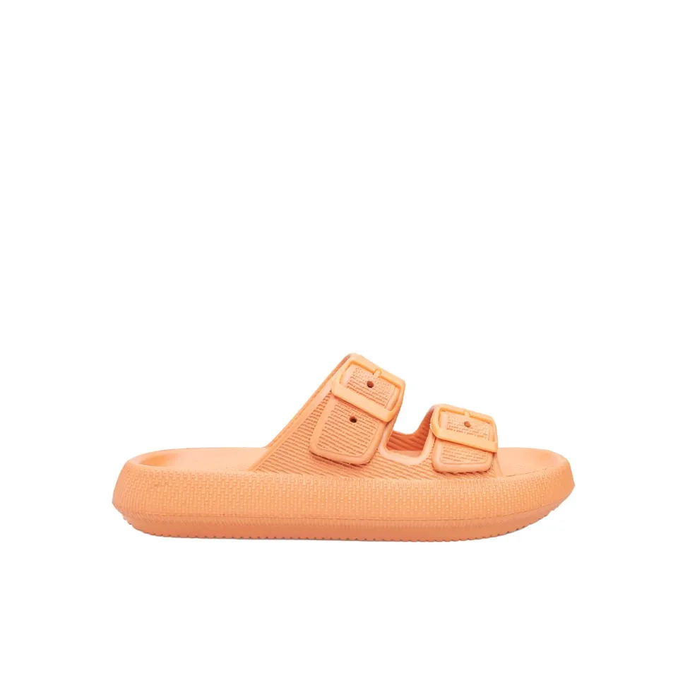 Bata Sandales Mules Plateformes Femme EVA boucles