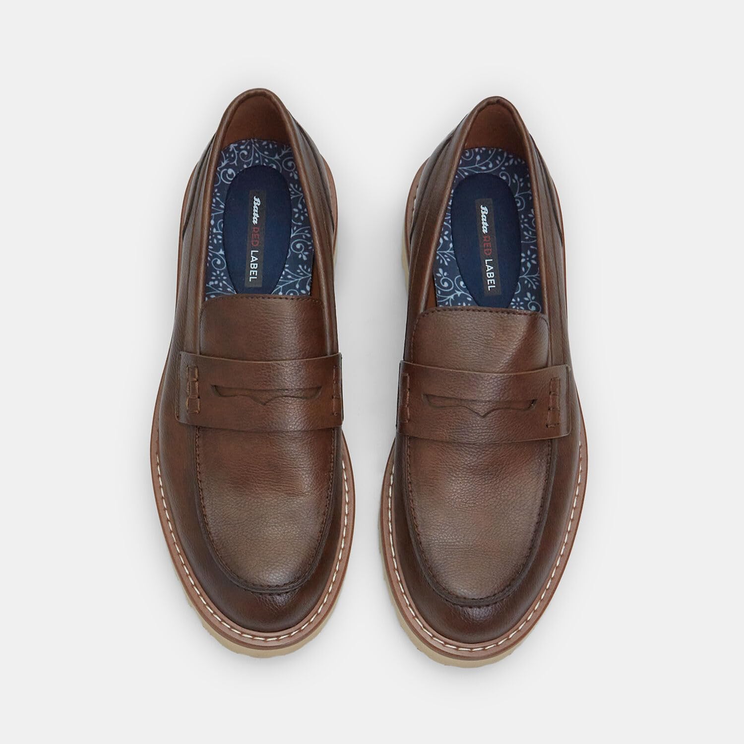 Bata Red Label Mocassins Homme Ville Confortable