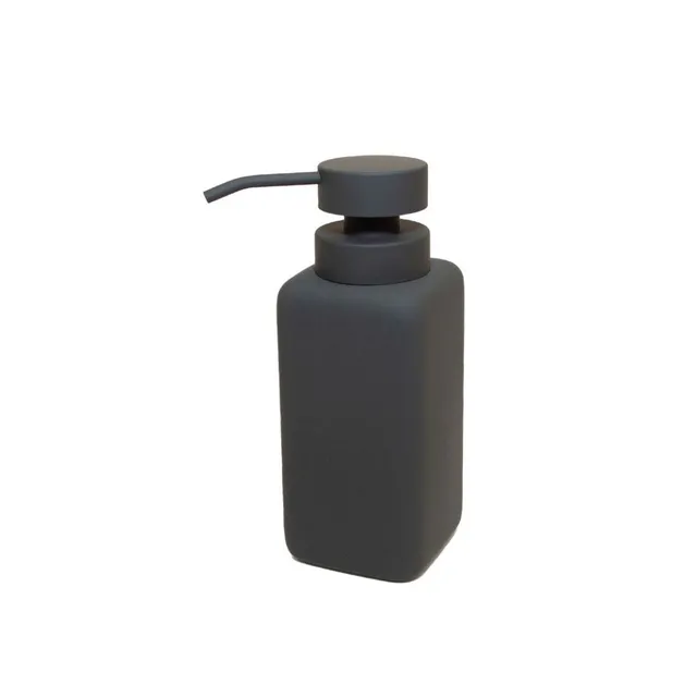 Andrea House Soft Touch distributeur savon gris anthracite