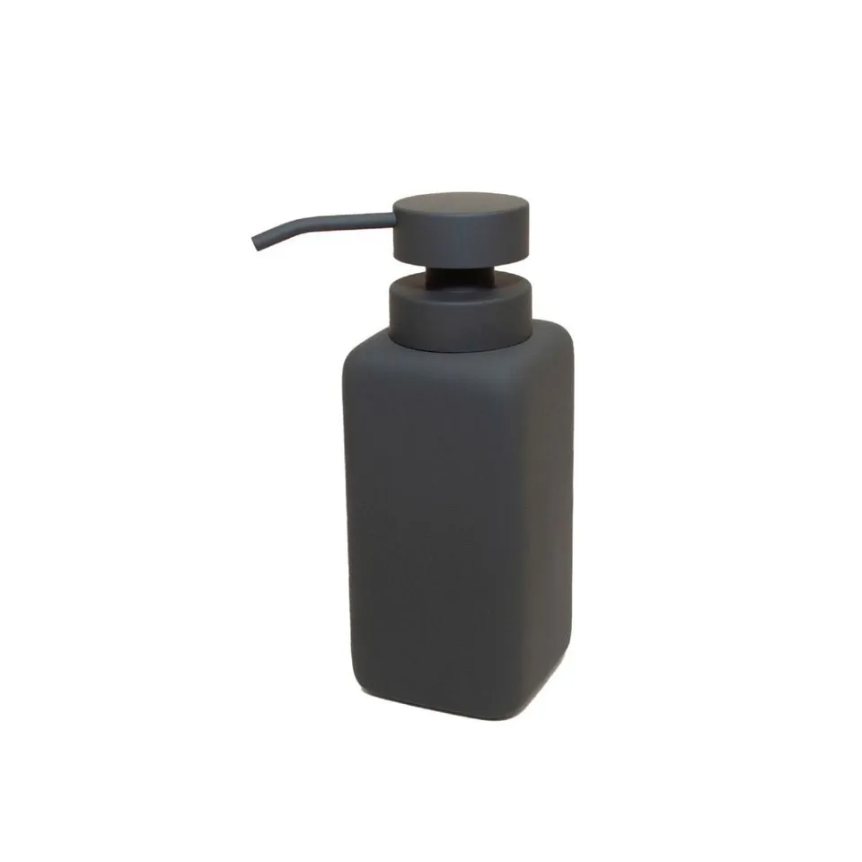 Andrea House Soft Touch distributeur savon gris anthracite