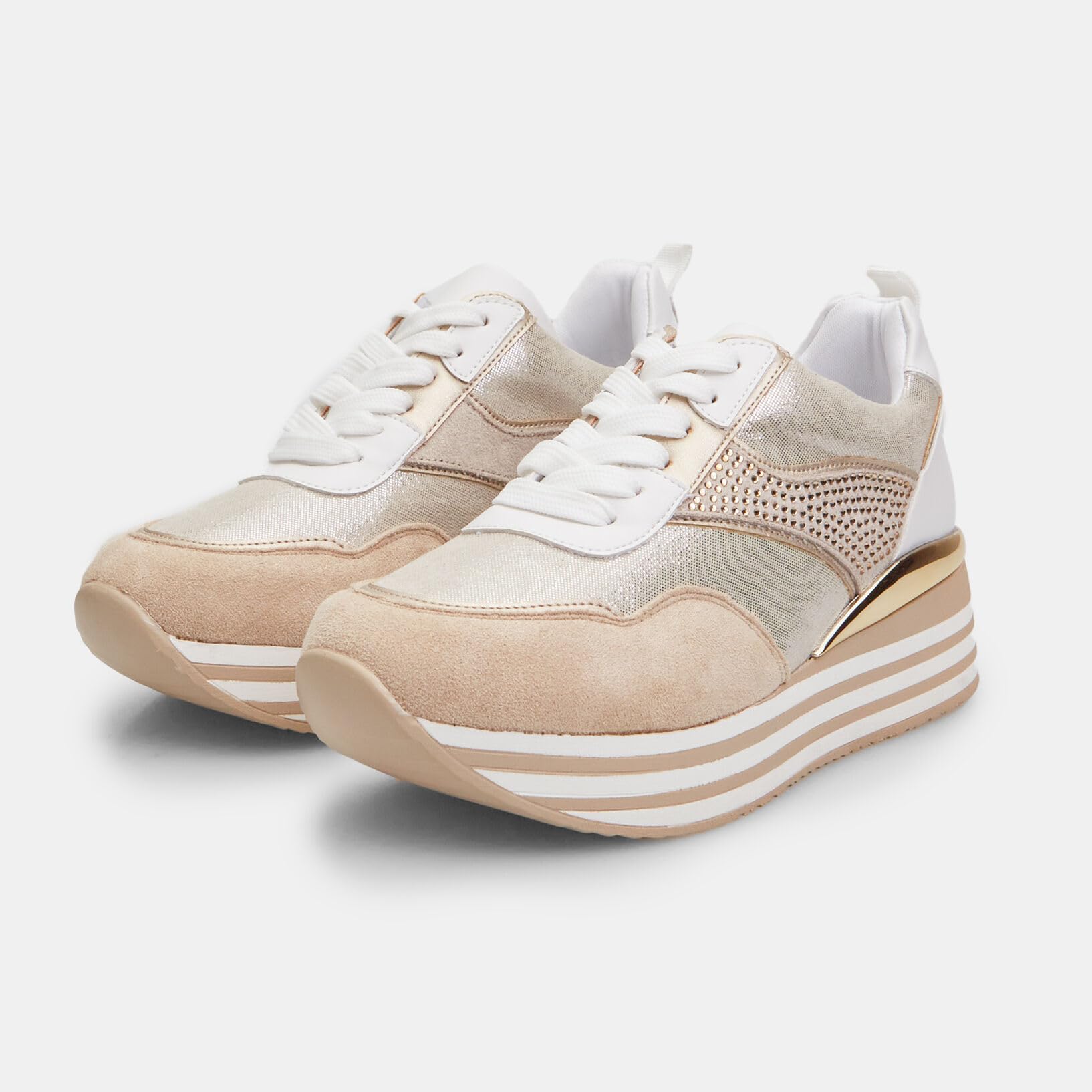 Bata Sneakers Femme Plateforme 3,5 cm baskets confort ville