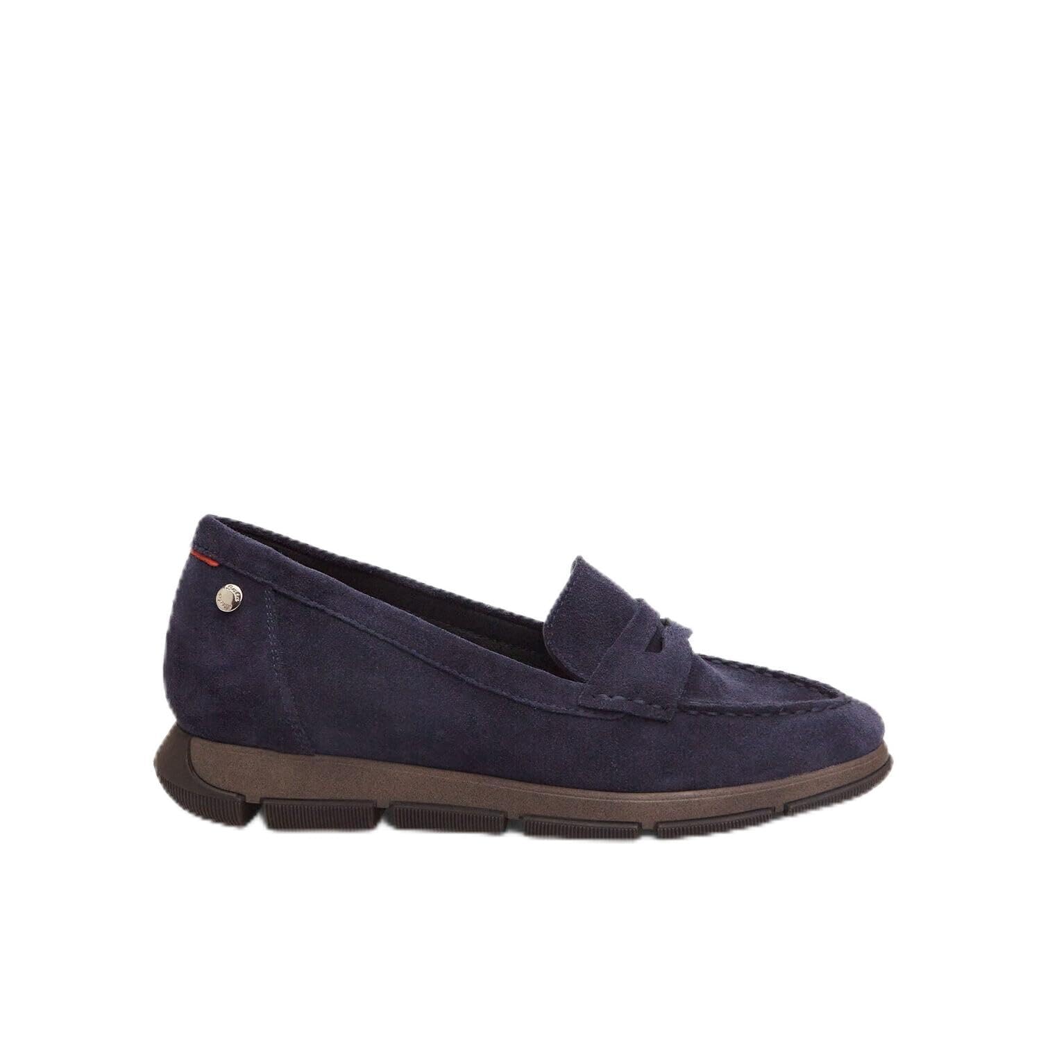 Bata Mocassins femme en daim mocassin confortable