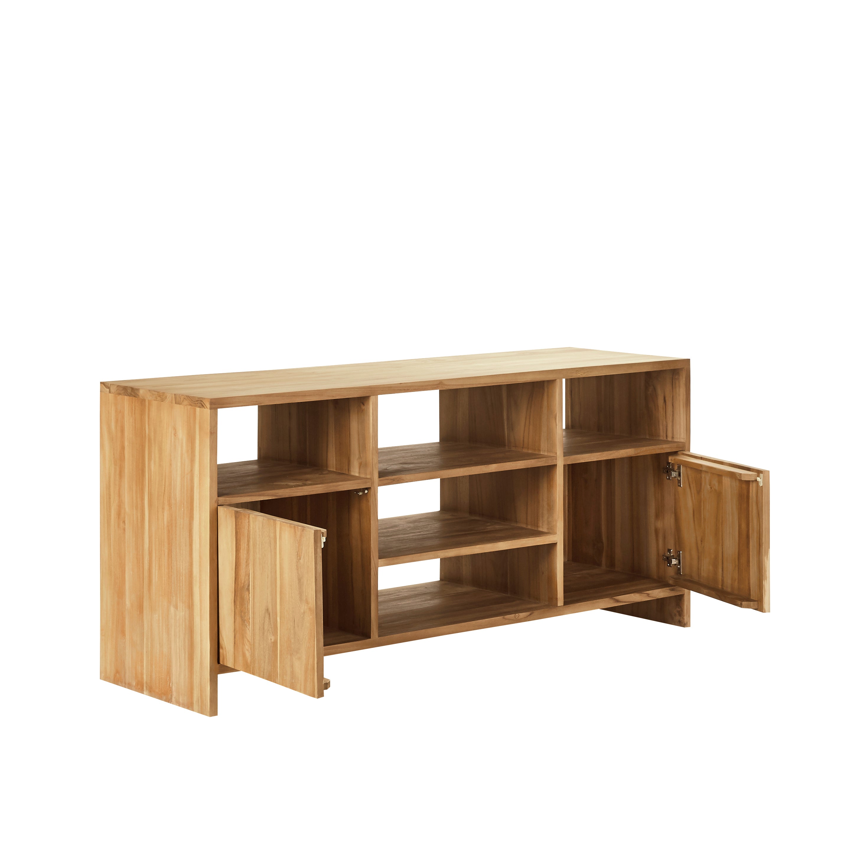 Berah Getah Noa meuble sous-vasque teck 160 cm 2 vasques