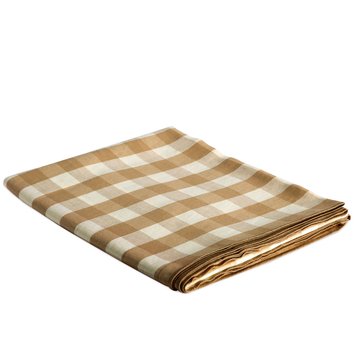 Andrea House Cocina y Mesa nappe lin beige vichy 200 cm