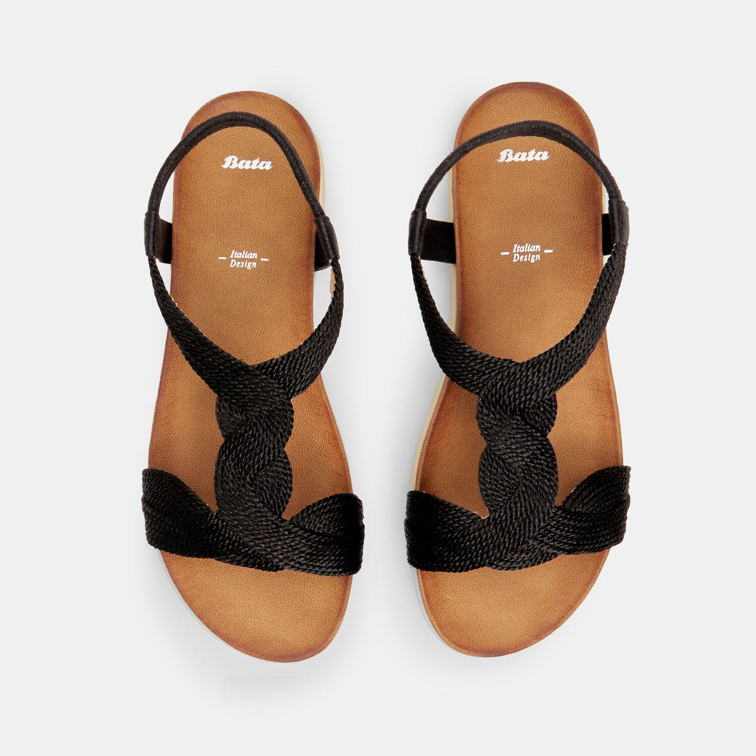 Bata Sandales Tissu Femme Modèle Été