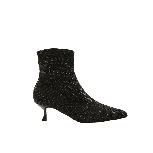 Bata Red Label Botte Femme Talon Barillet Strass