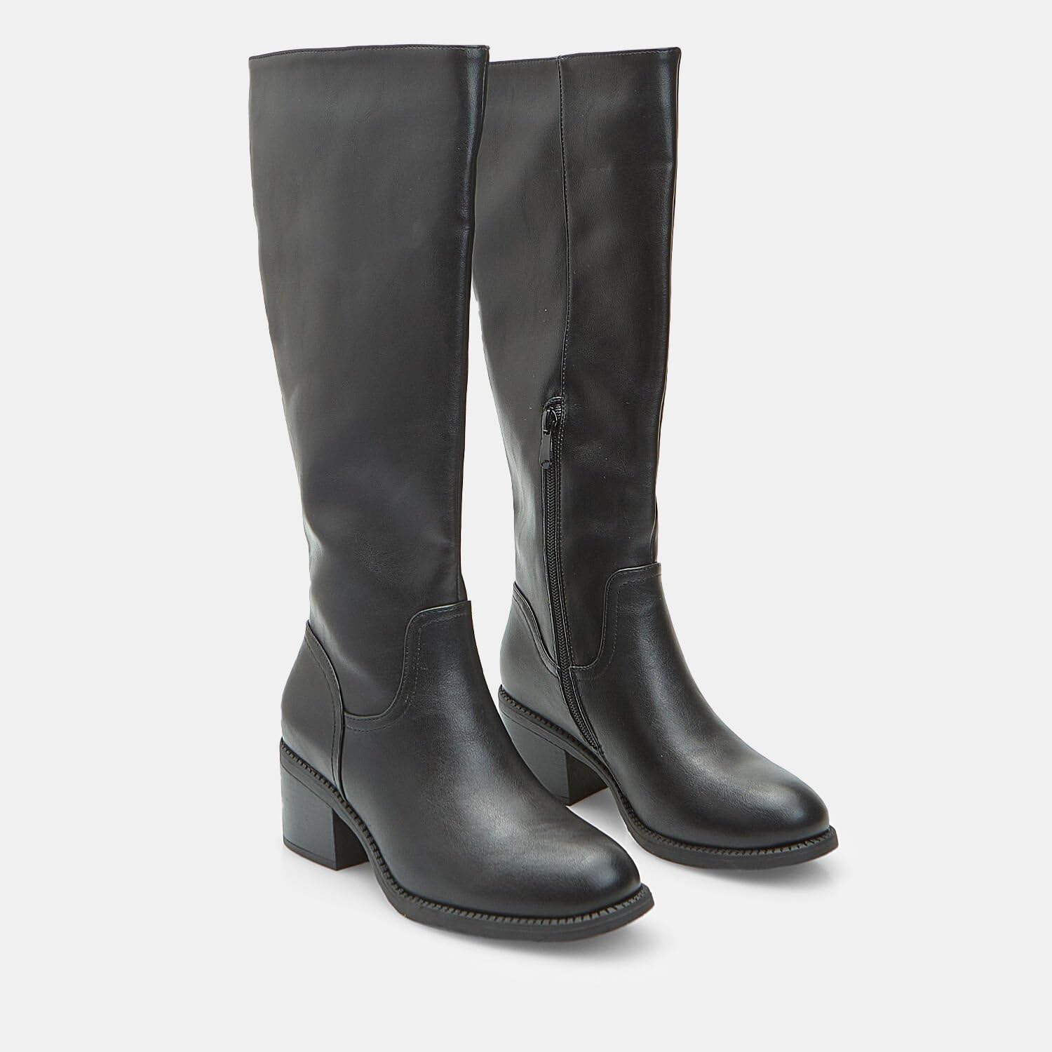 Bata Bottes hautes femme talon moyen confortables