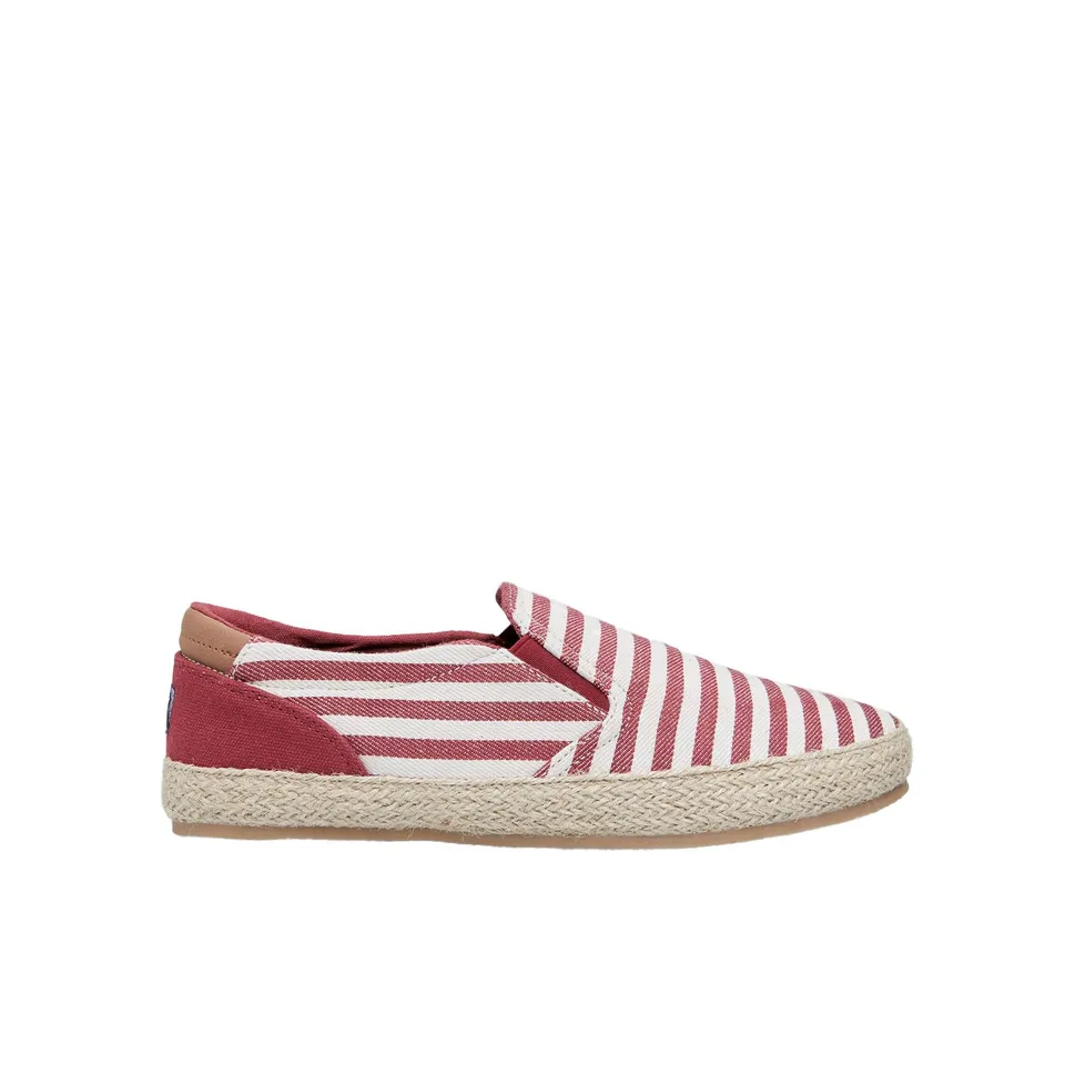 Bata espadrilles homme tissu rayures pointure 40 EU