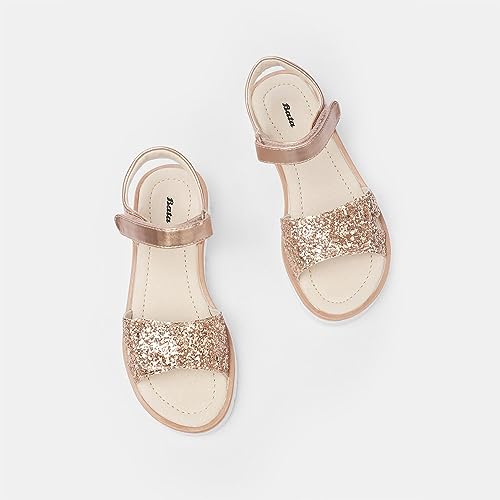 Bata Sandales fille sandales plates confort quotidien