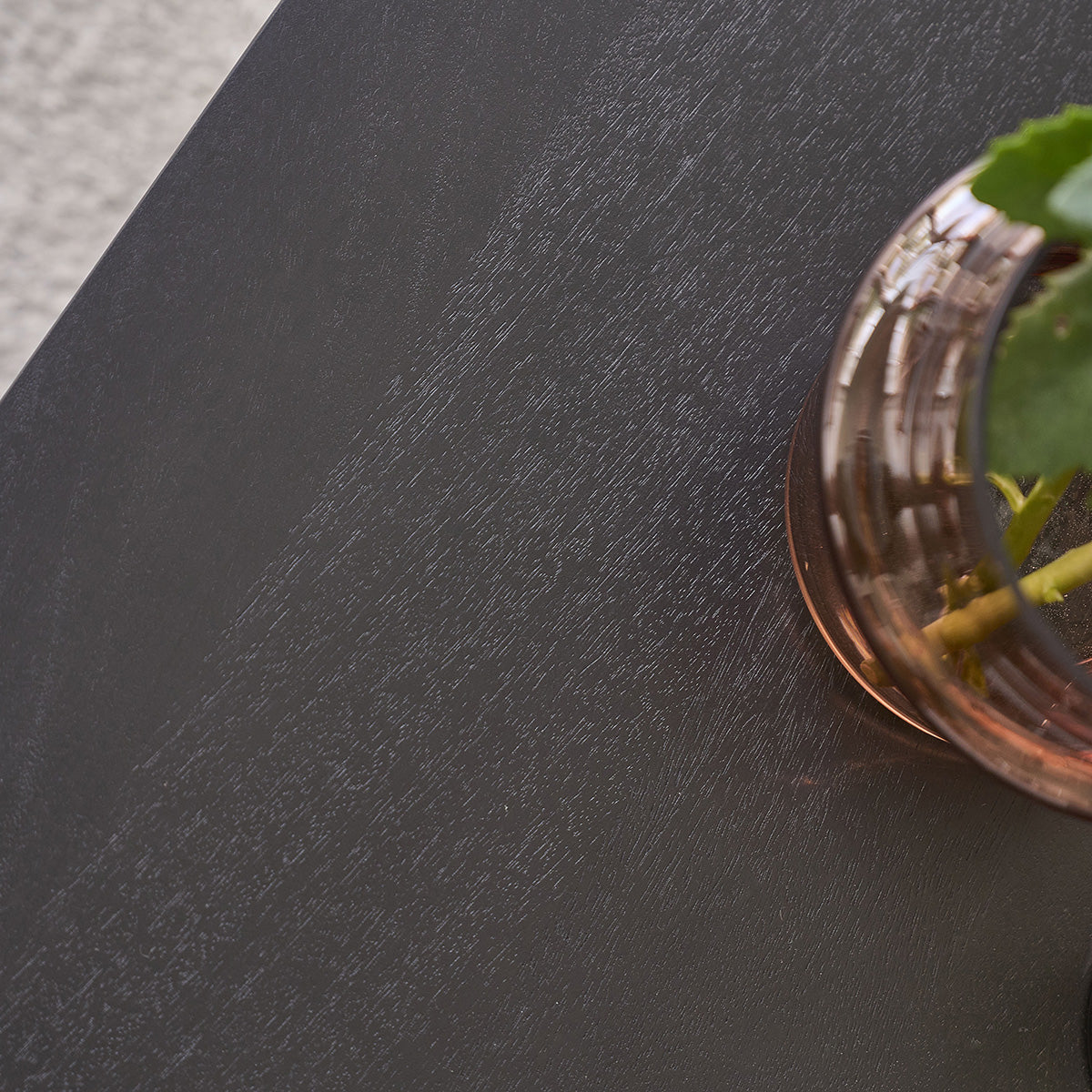Berah Getah CLEO table basse manguier noir 120 cm