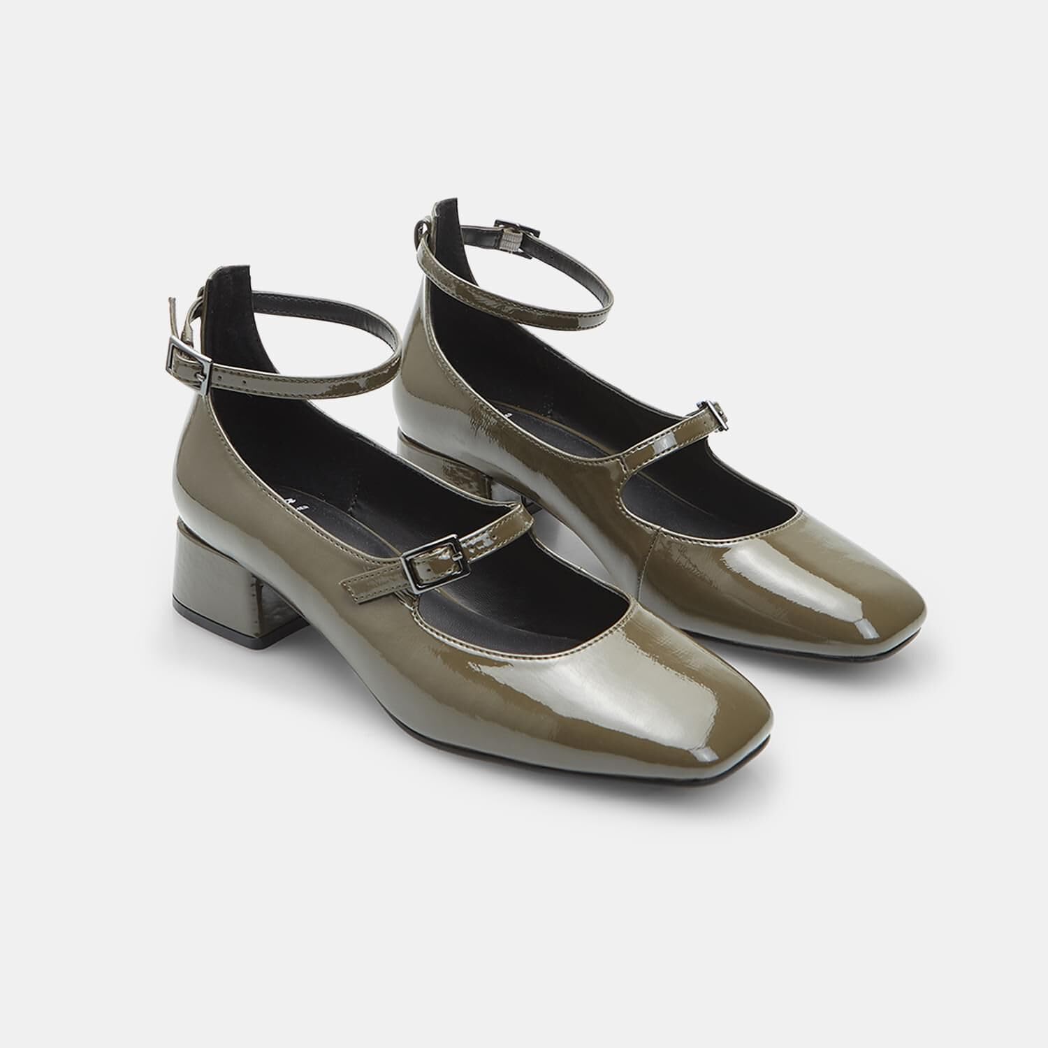 Bata Ballerines Femme Mary Jane Vertes Bride