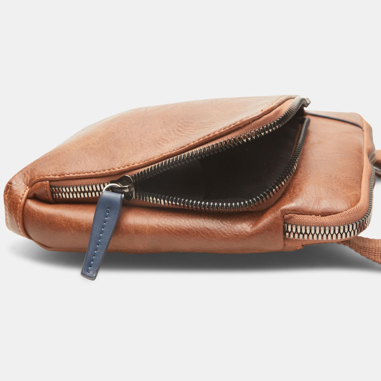 Bata sacoche homme cuir compacte bronzer