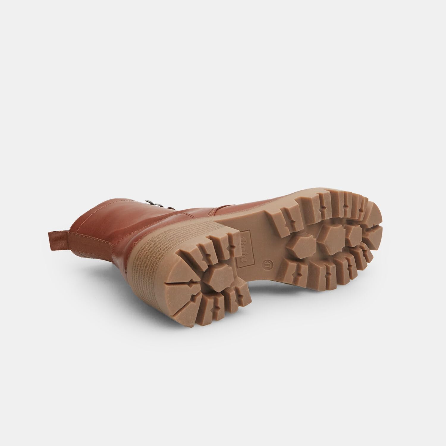 Bata Bottines Femme Lacets Talon Moyen Crantée
