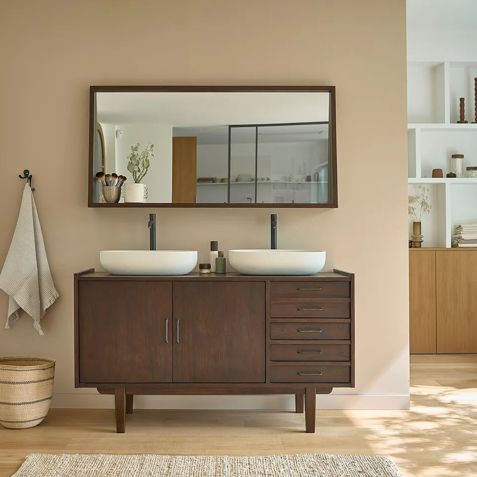 Berah Getah Vintage meuble salle de bain mindi 135 cm
