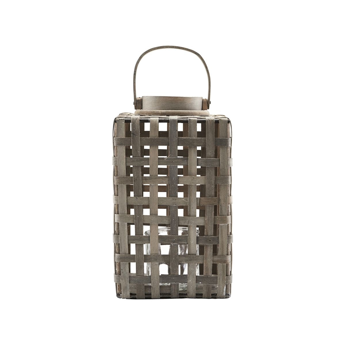 Berah Getah lanterne bambou et verre bougie