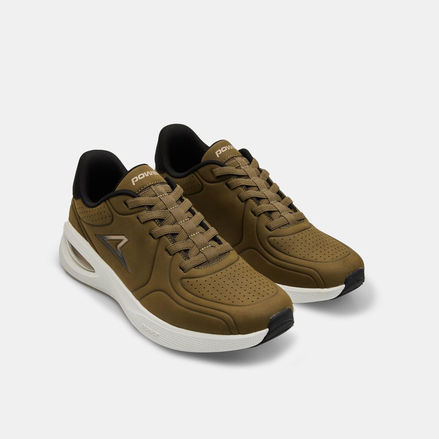 Bata Power Fizz 300 sneaker homme verte confort
