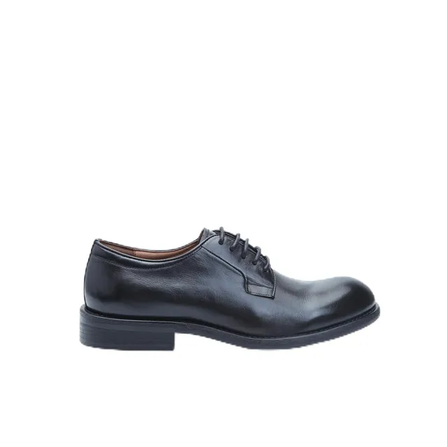 Bata 24H Chaussures à Lacets Homme Noir Confort