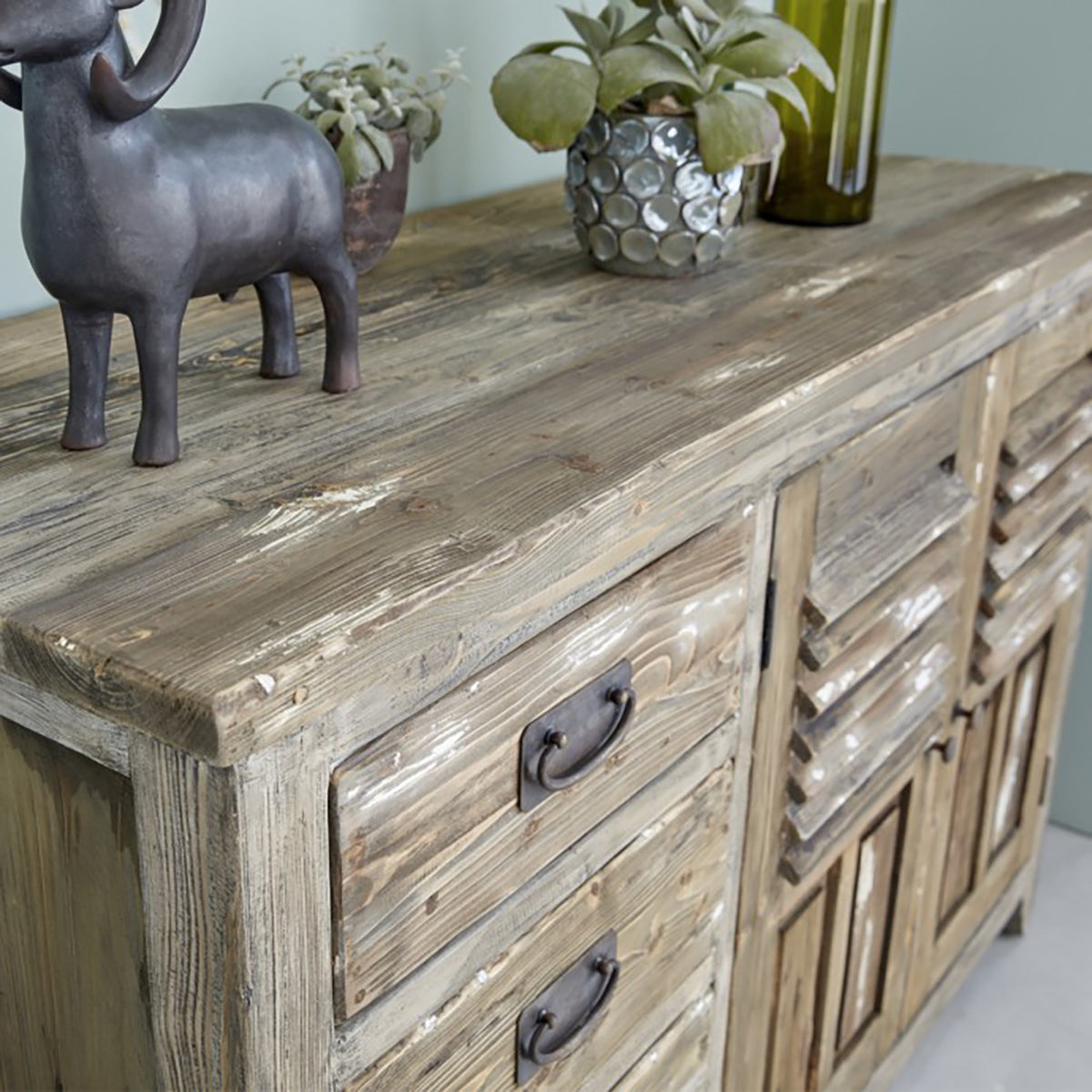 Berah Getah Victor buffet pin recyclé 140 cm