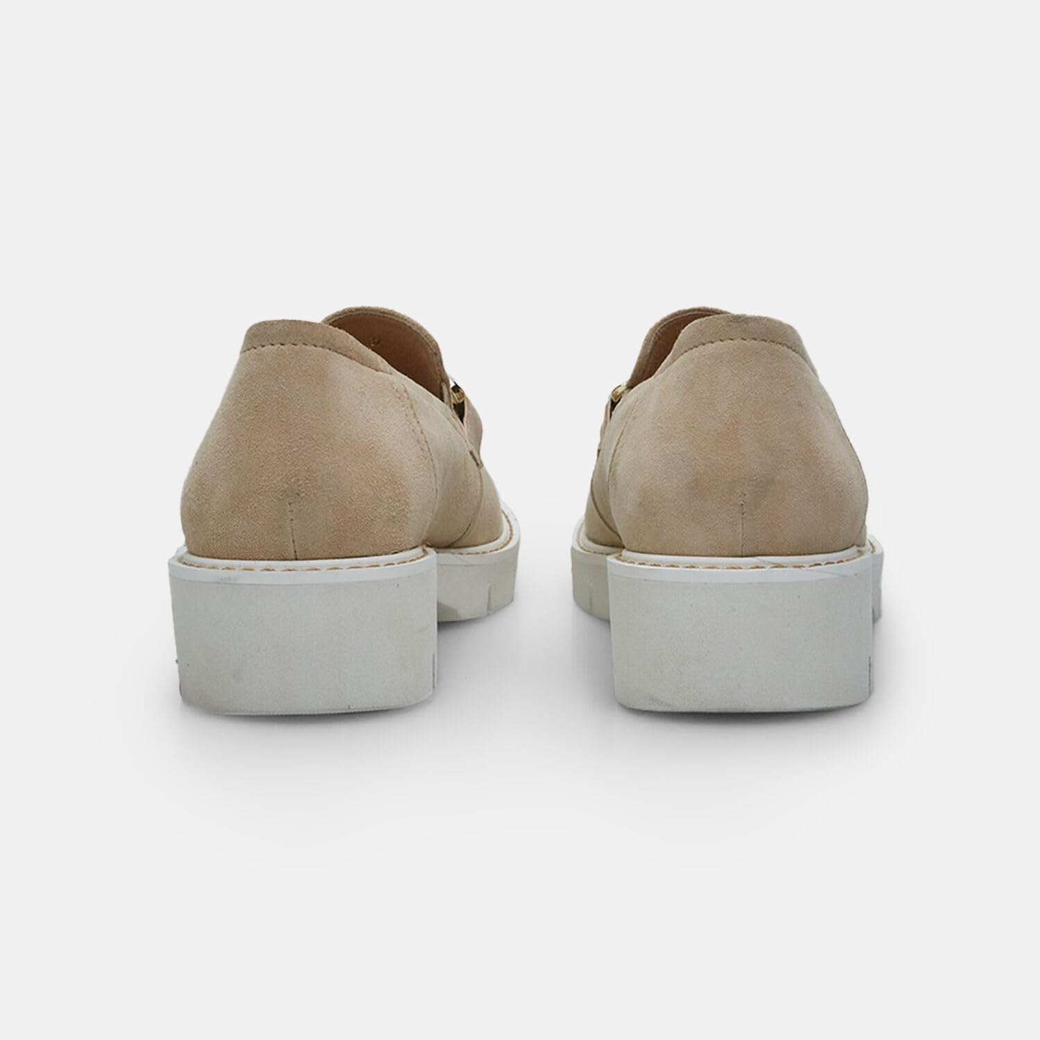 Bata Mocassins mocassin femme daim 35 EU doré