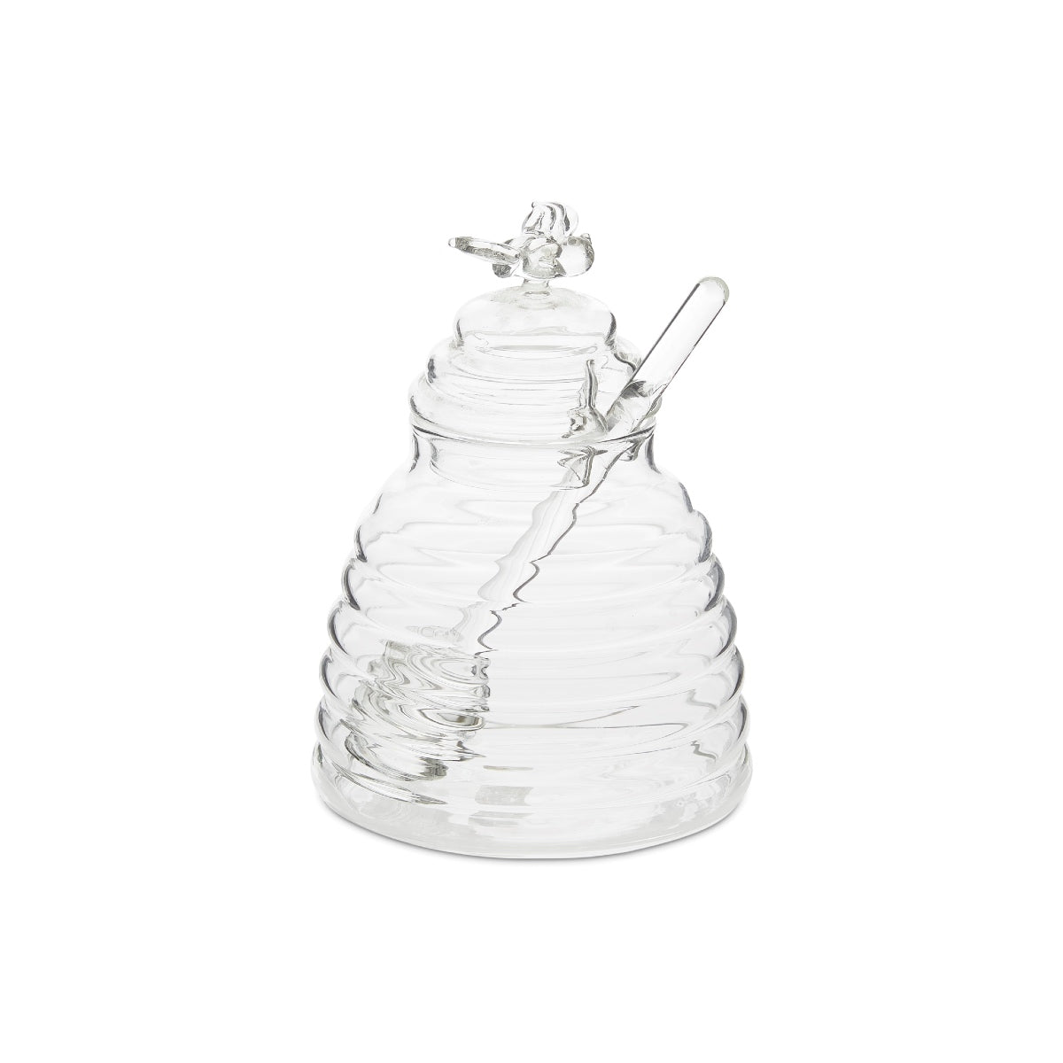 Andrea House Cocina pot à miel verre cristal