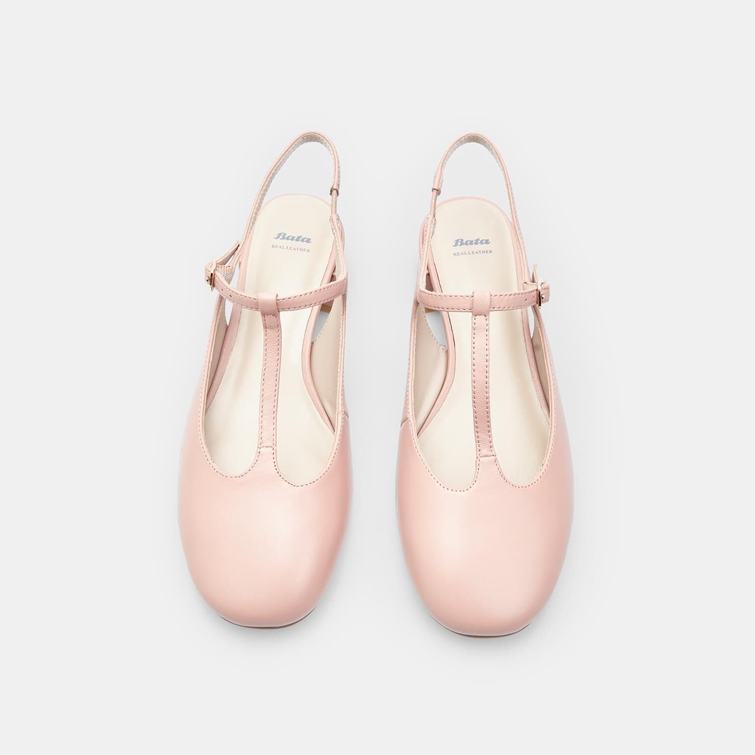 Bata Escarpins Slingback cuir femme 37 EU élégants