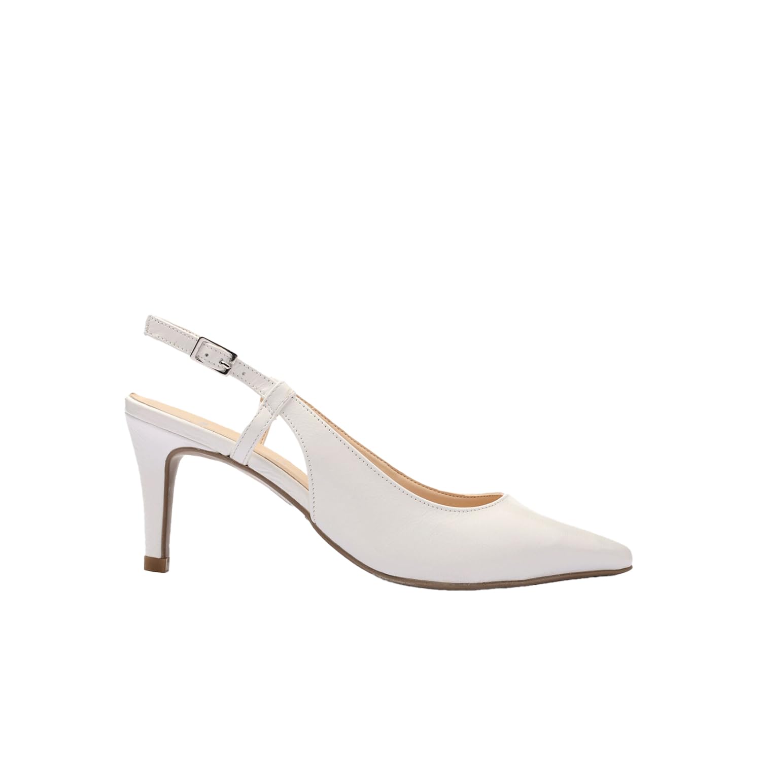Bata Slingback Cuir Escarpins Femme Talon 9 cm