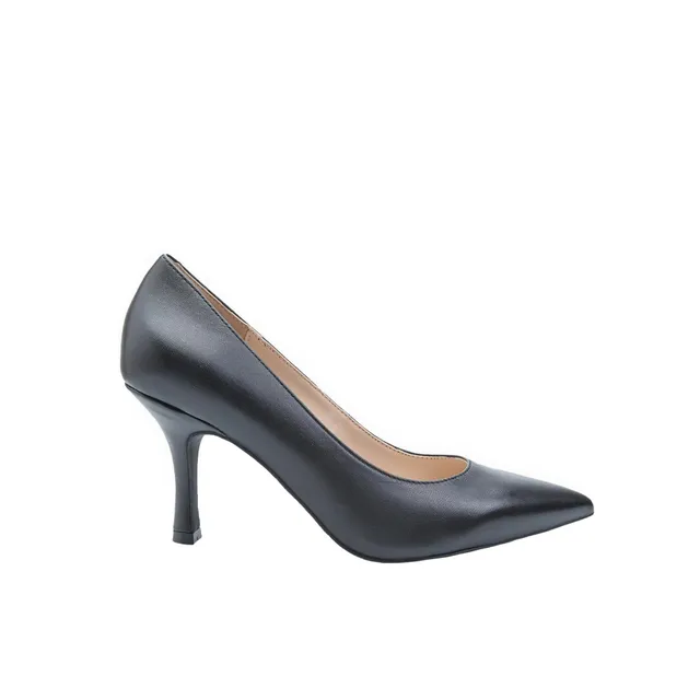 Bata Escarpins Cuir Femme Talons Confortables Nude