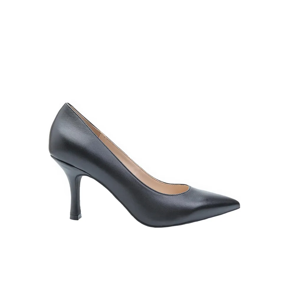 Bata Escarpins Cuir Femme Talons Confortables Nude