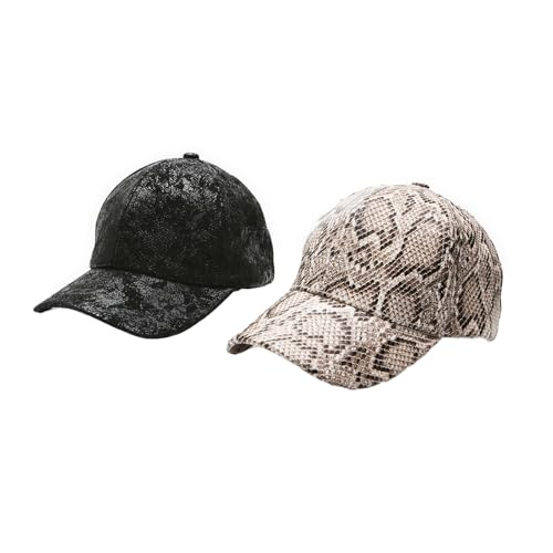 Bata Casquette baseball femme python beige taille unique