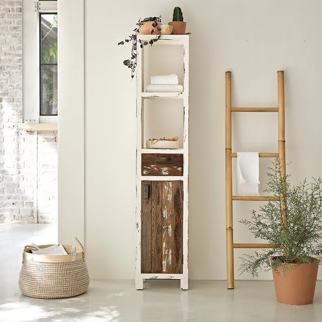 Berah Getah Sezanne colonne salle de bain pin 170 cm