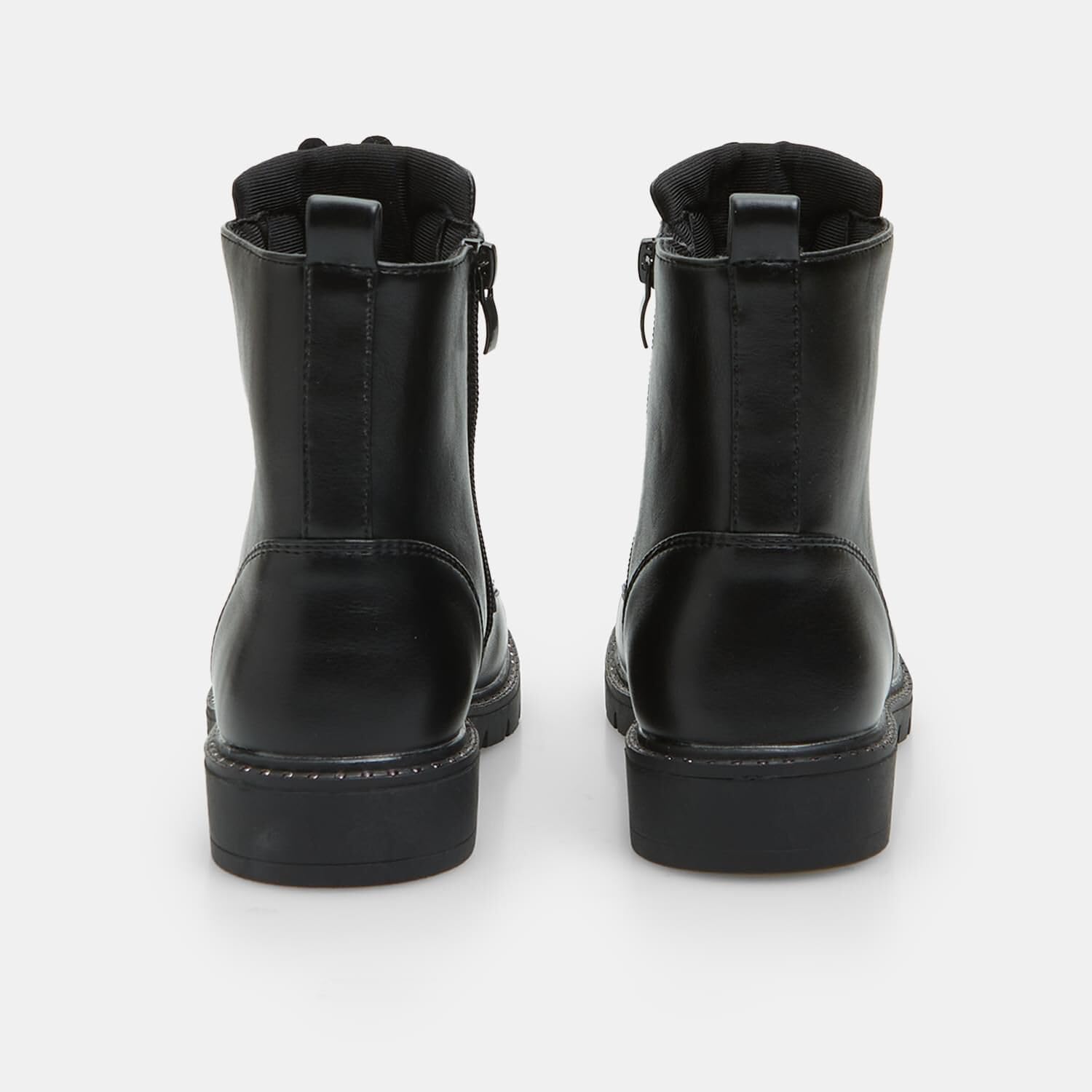 Bata Bottines Motard Fille Fleurs Paillettes