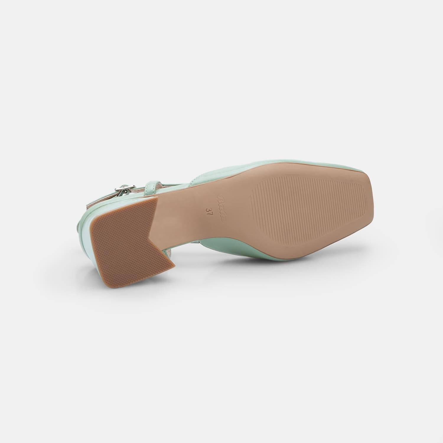 Bata Slingback femme talons verts 36 EU confortable