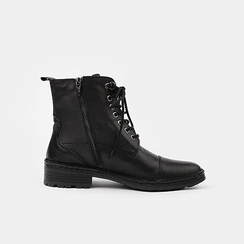 Bata Bottines à lacets femme cuir ville