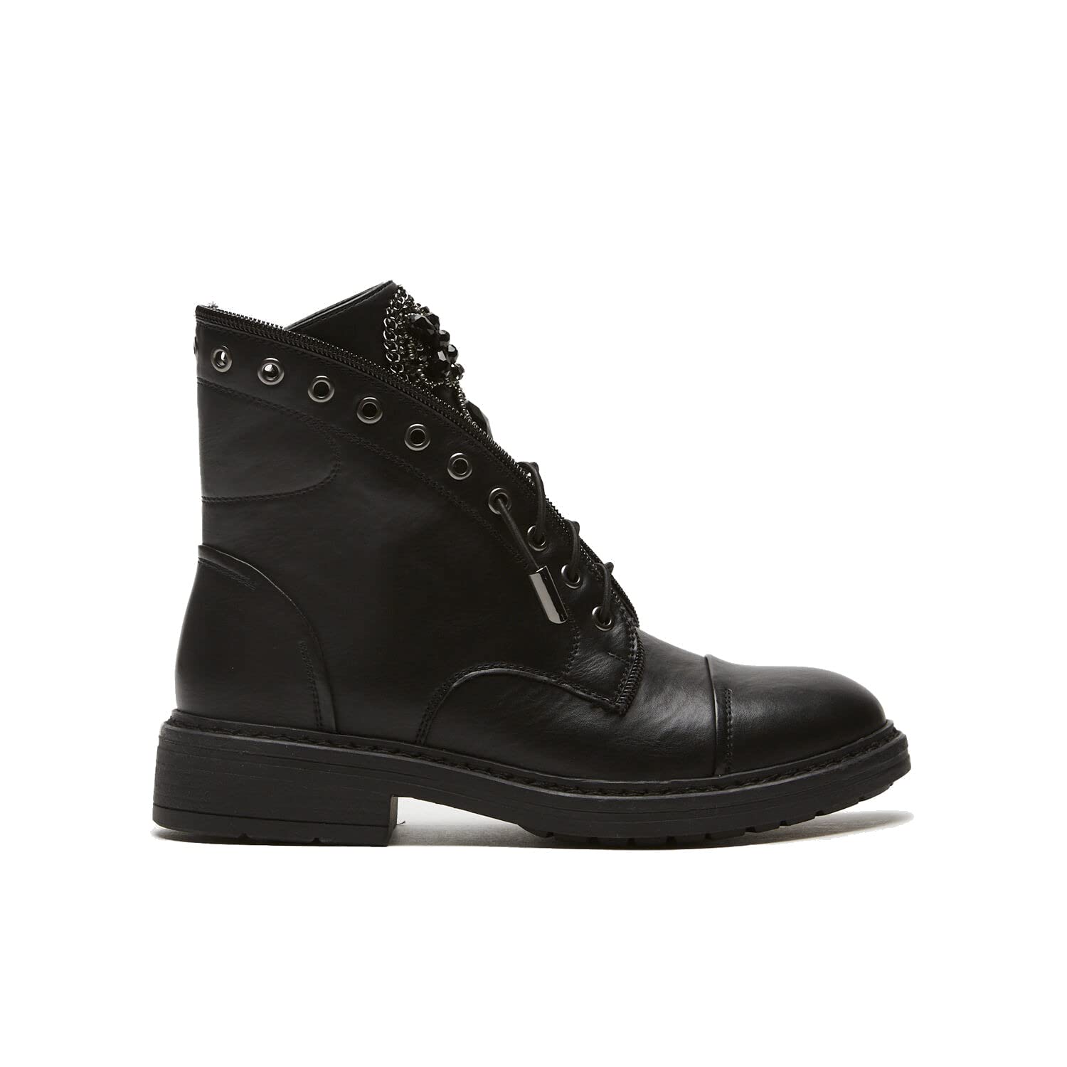 Bata Bottes combat femme clous rangers ville