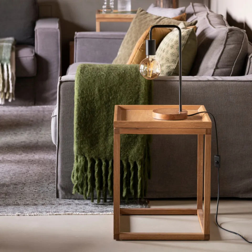 Andrea House table d’appoint bois style nordique salon